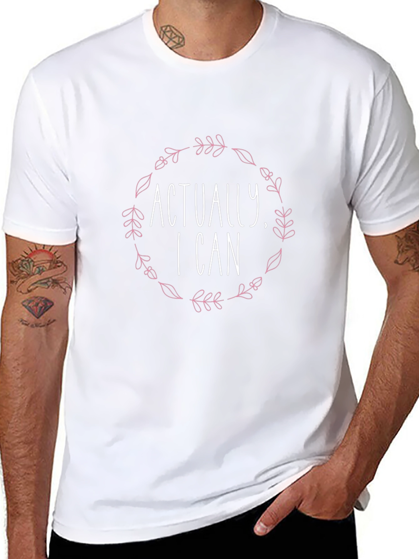 Actually I Can Graphic T-Shirt - Stylish & Empowering