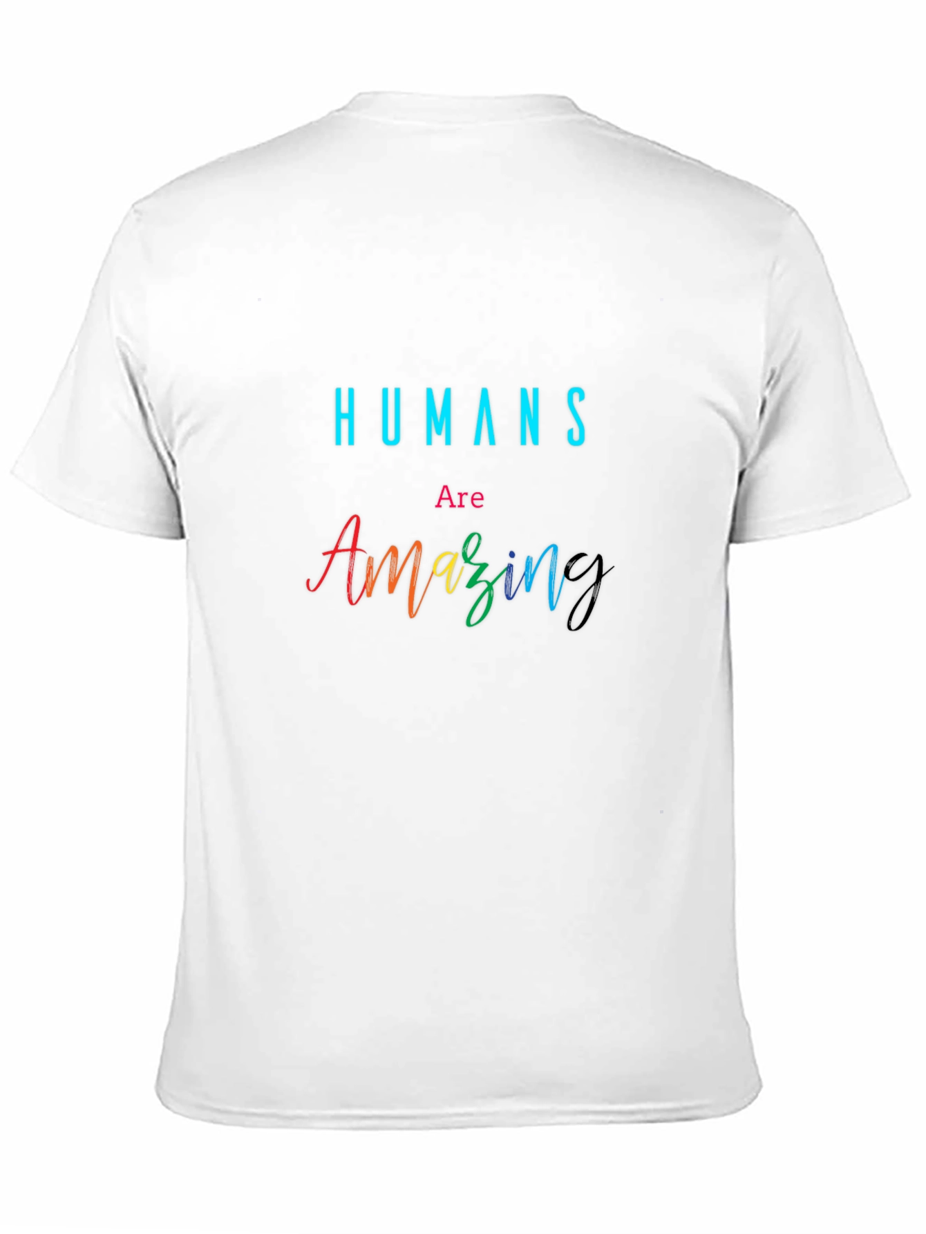 Humans Are Amazing Graphic Tee - Black