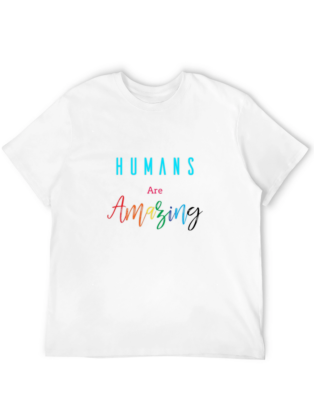 Humans Are Amazing Graphic Tee - Black