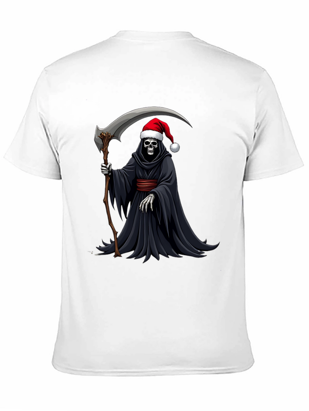 Grim Reaper Santa T-Shirt - Holiday Death