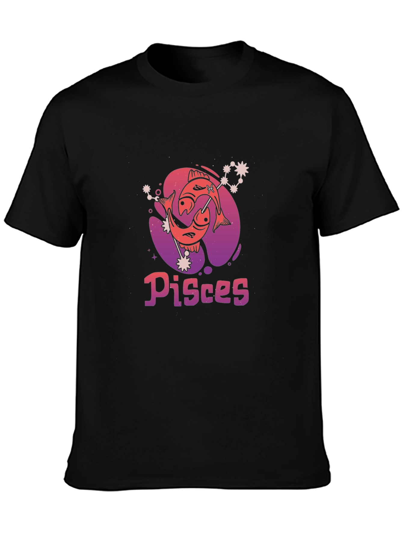 Pisces Zodiac Graphic Tee