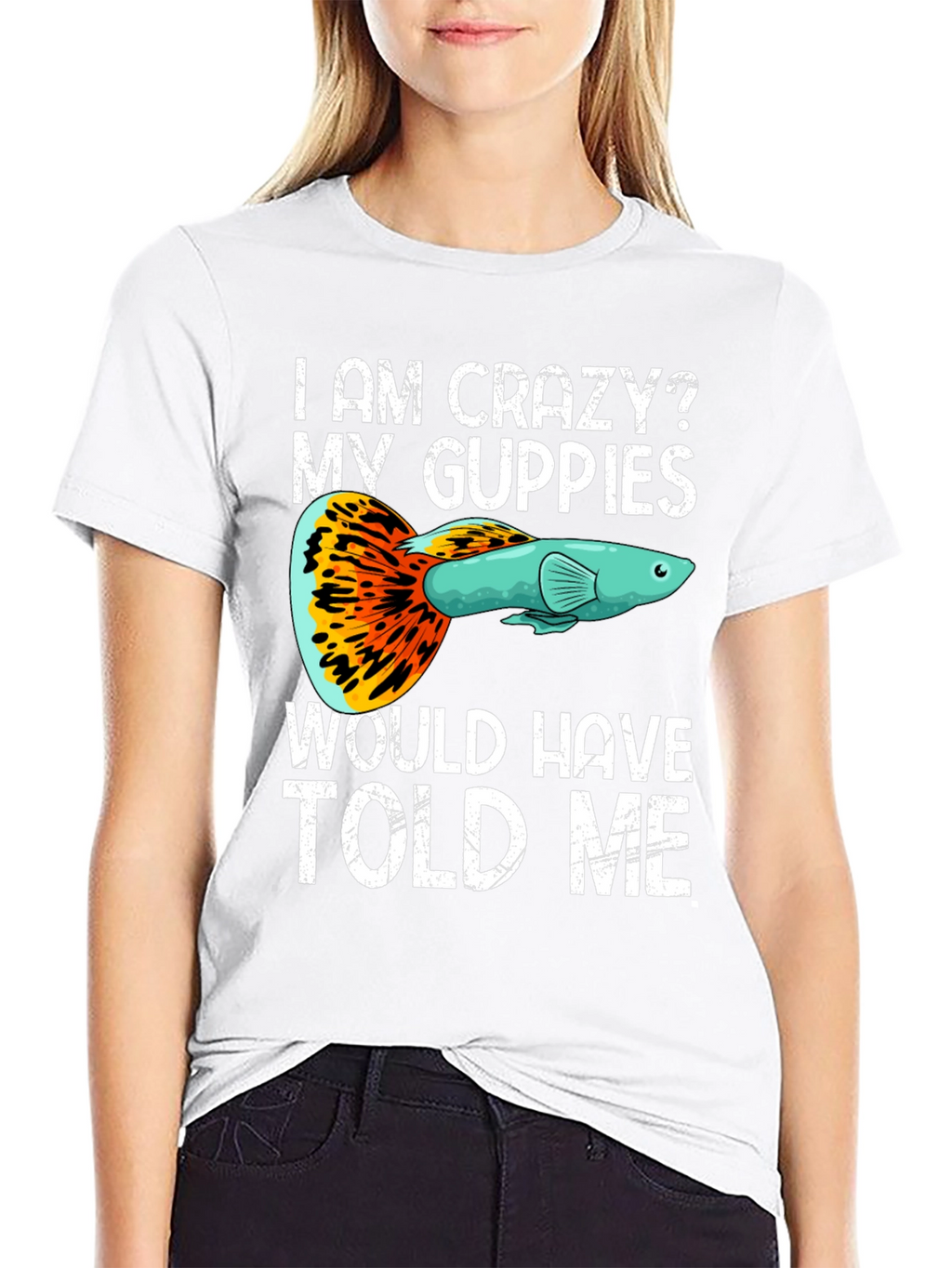 Crazy Guppies T-Shirt - Fish Lover Apparel