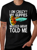 Crazy Guppies T-Shirt - Fish Lover Apparel