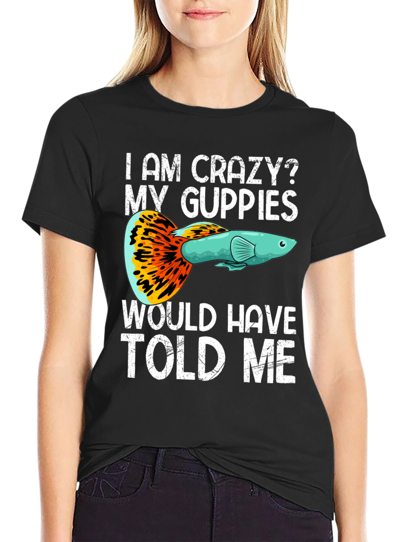 Crazy Guppies T-Shirt - Fish Lover Apparel