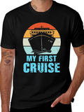 My First Cruise T-Shirt - Nautical Vacation Tee