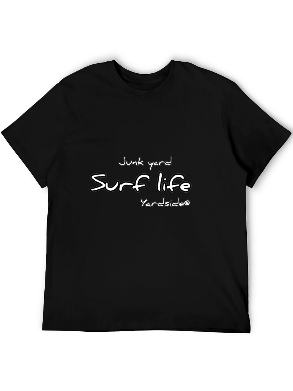 Junk Yard Surf Life Black Tee