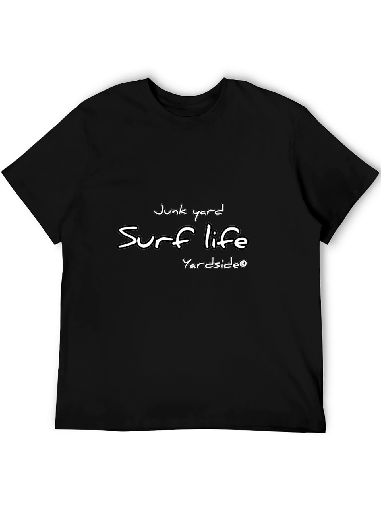 Junk Yard Surf Life Black Tee