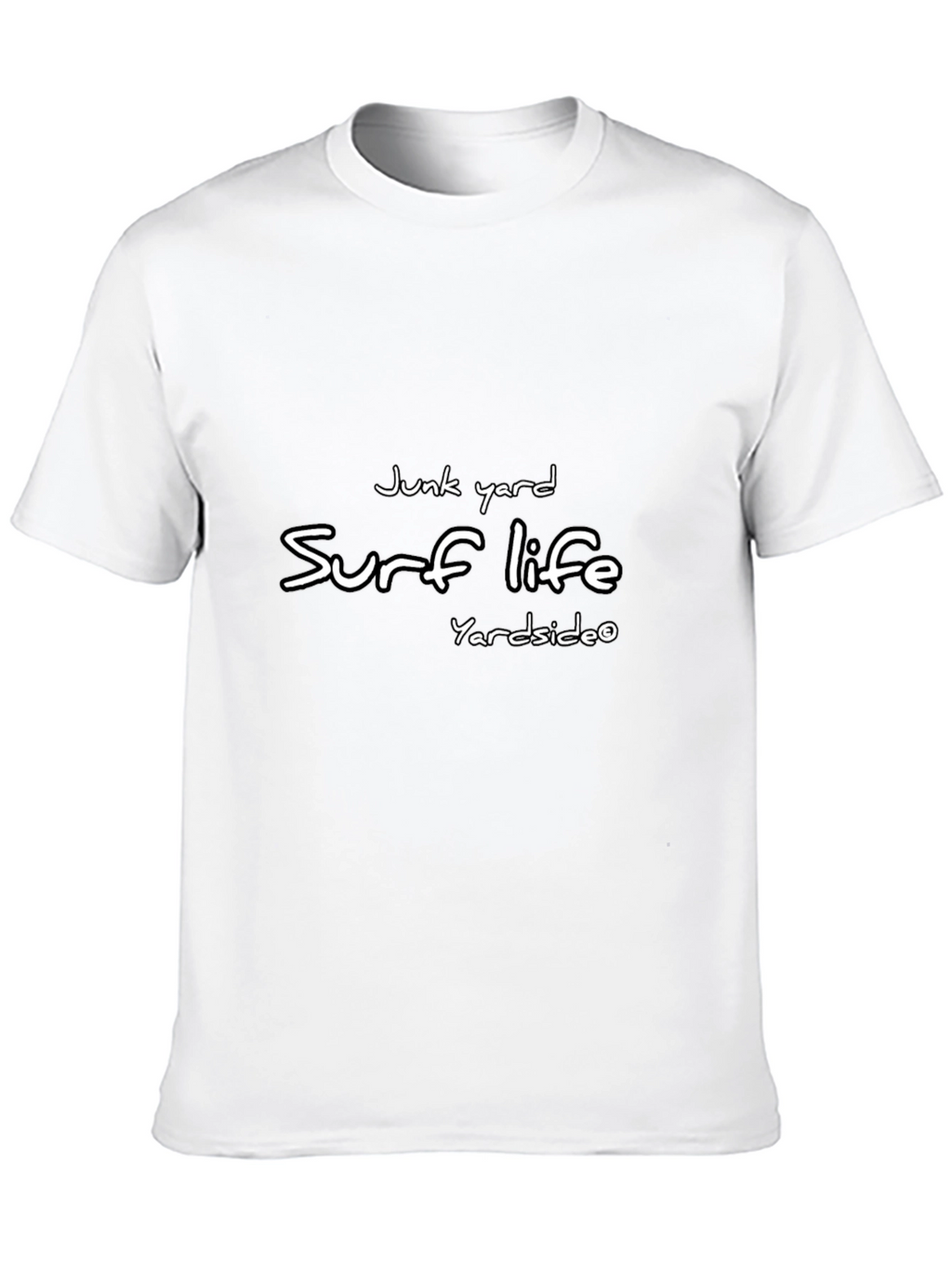 Junk Yard Surf Life Black Tee