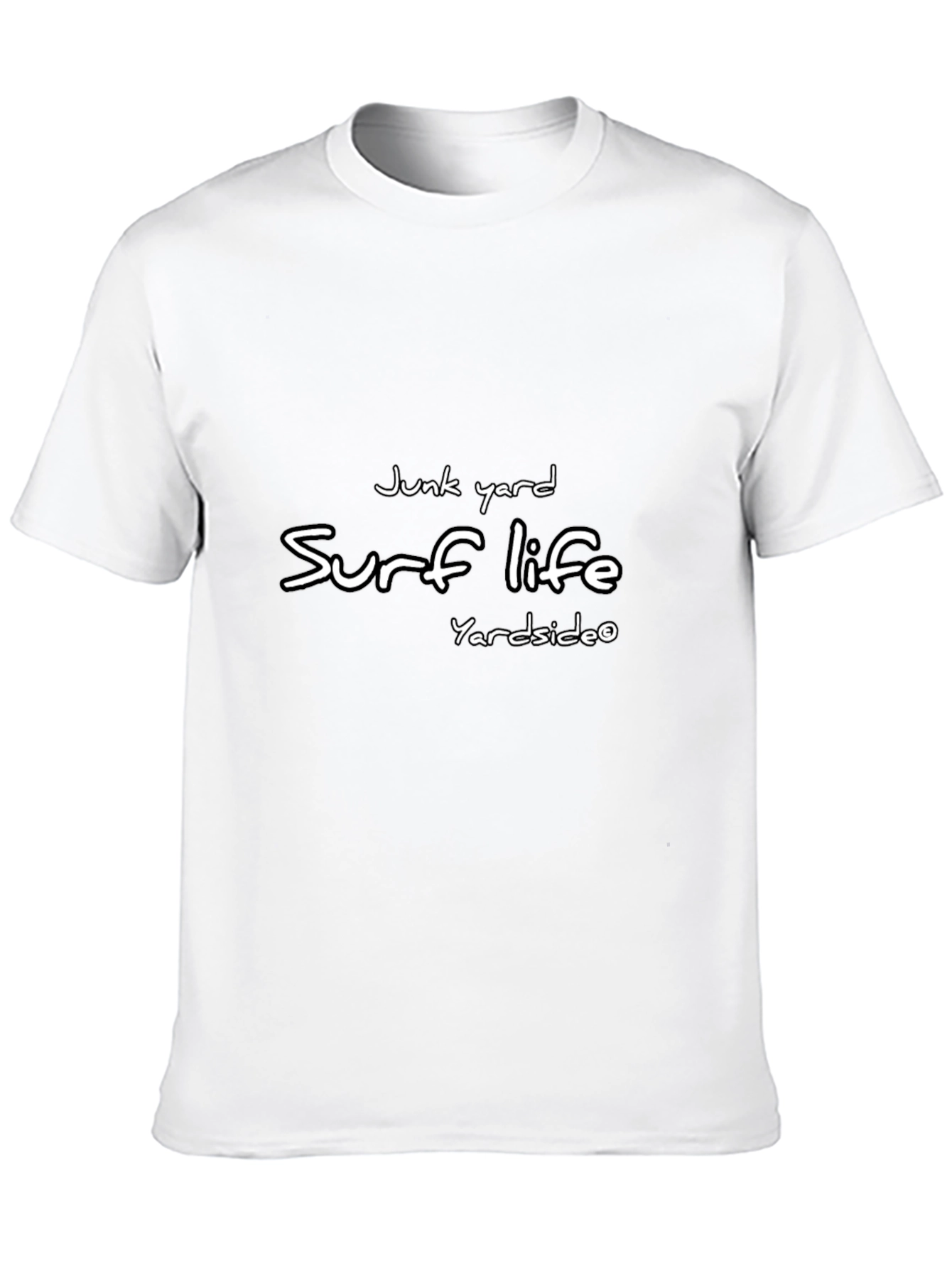 Junk Yard Surf Life Black Tee