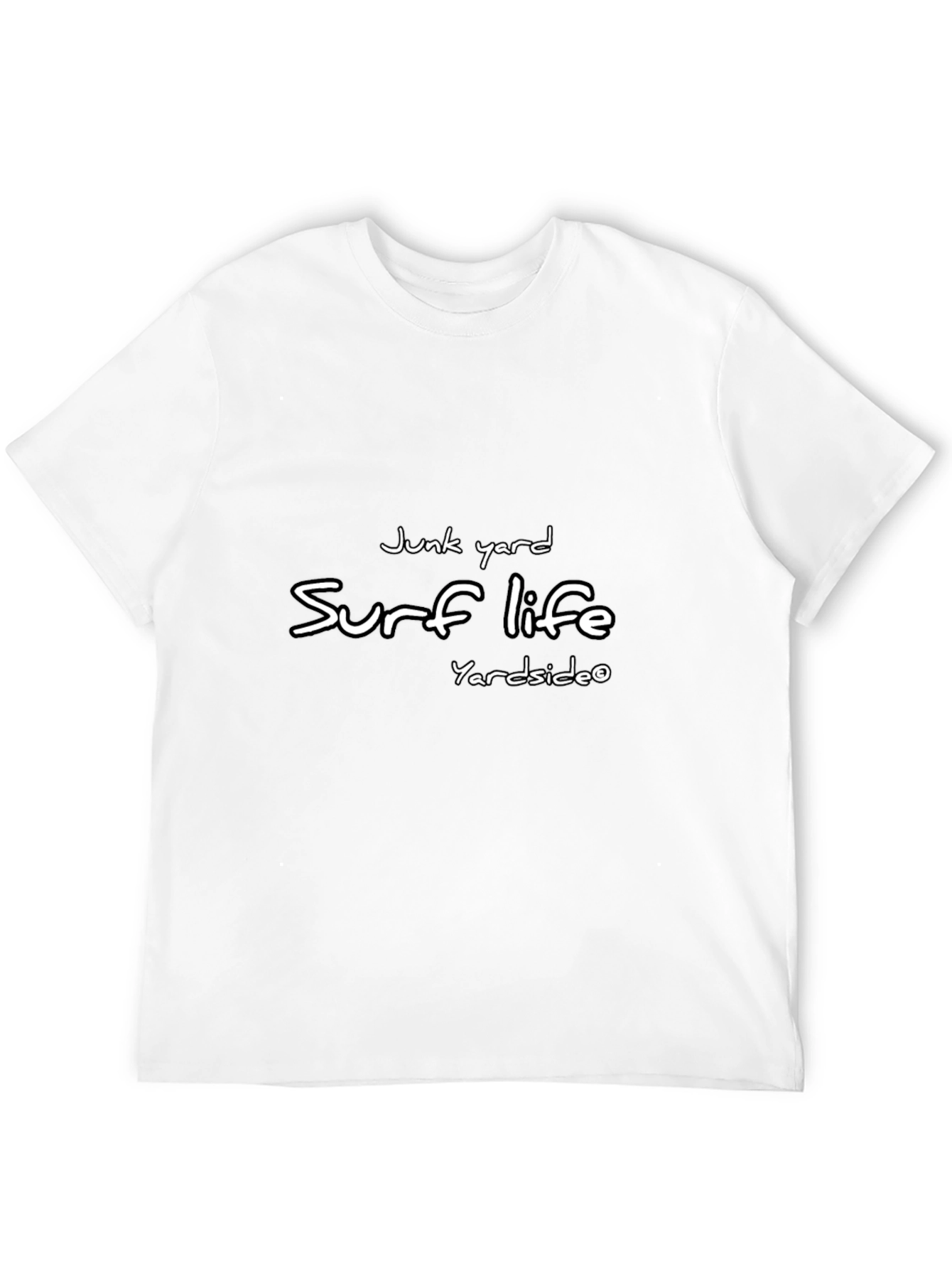Junk Yard Surf Life Black Tee