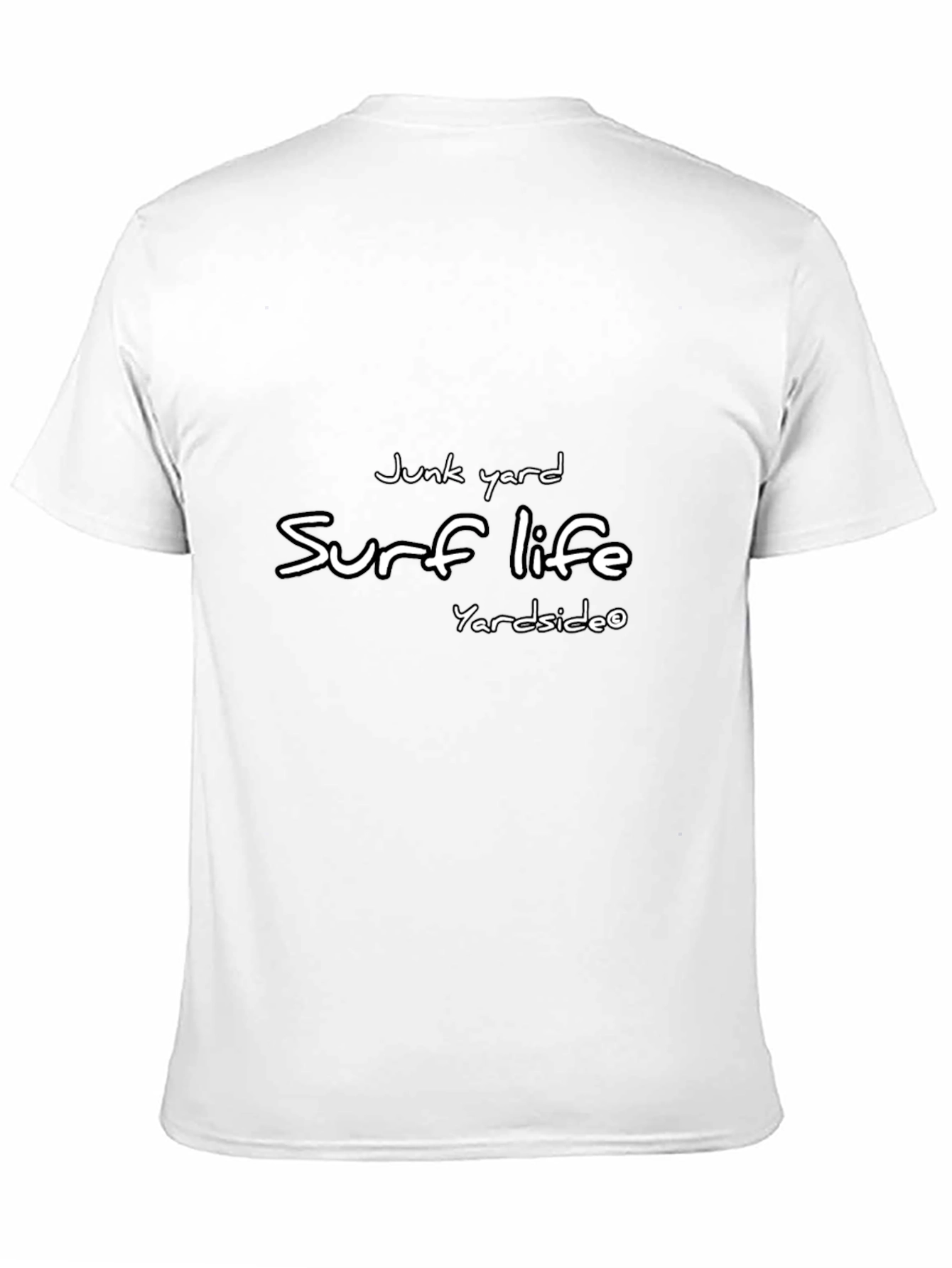 Junk Yard Surf Life Black Tee