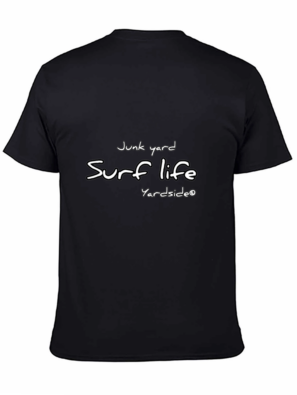Junk Yard Surf Life Black Tee