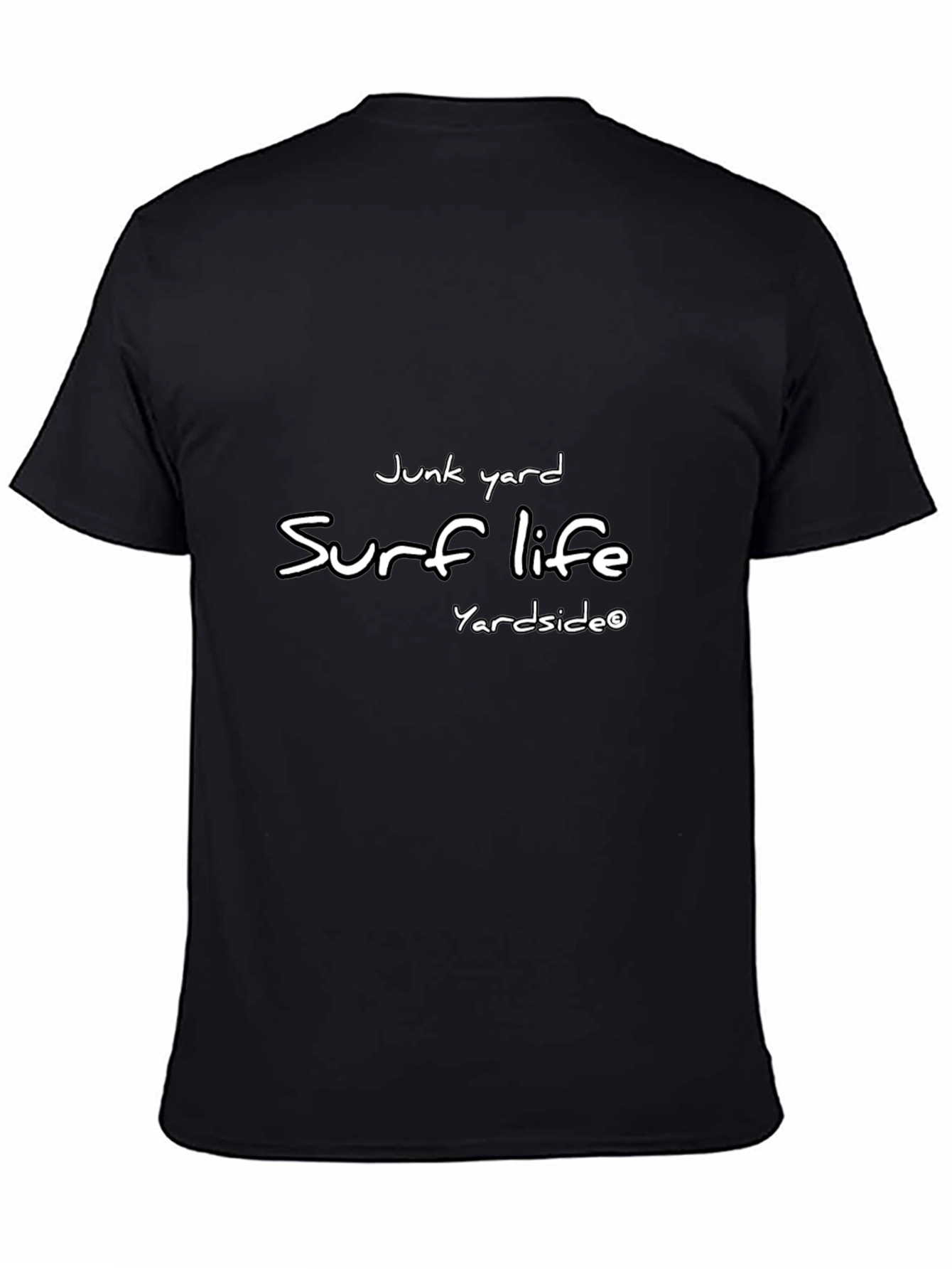 Junk Yard Surf Life Black Tee