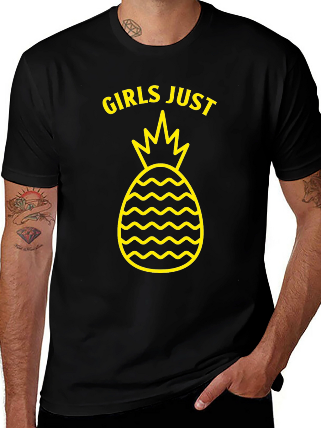 Girls Just Wanna Have Pineapples T-Shirt