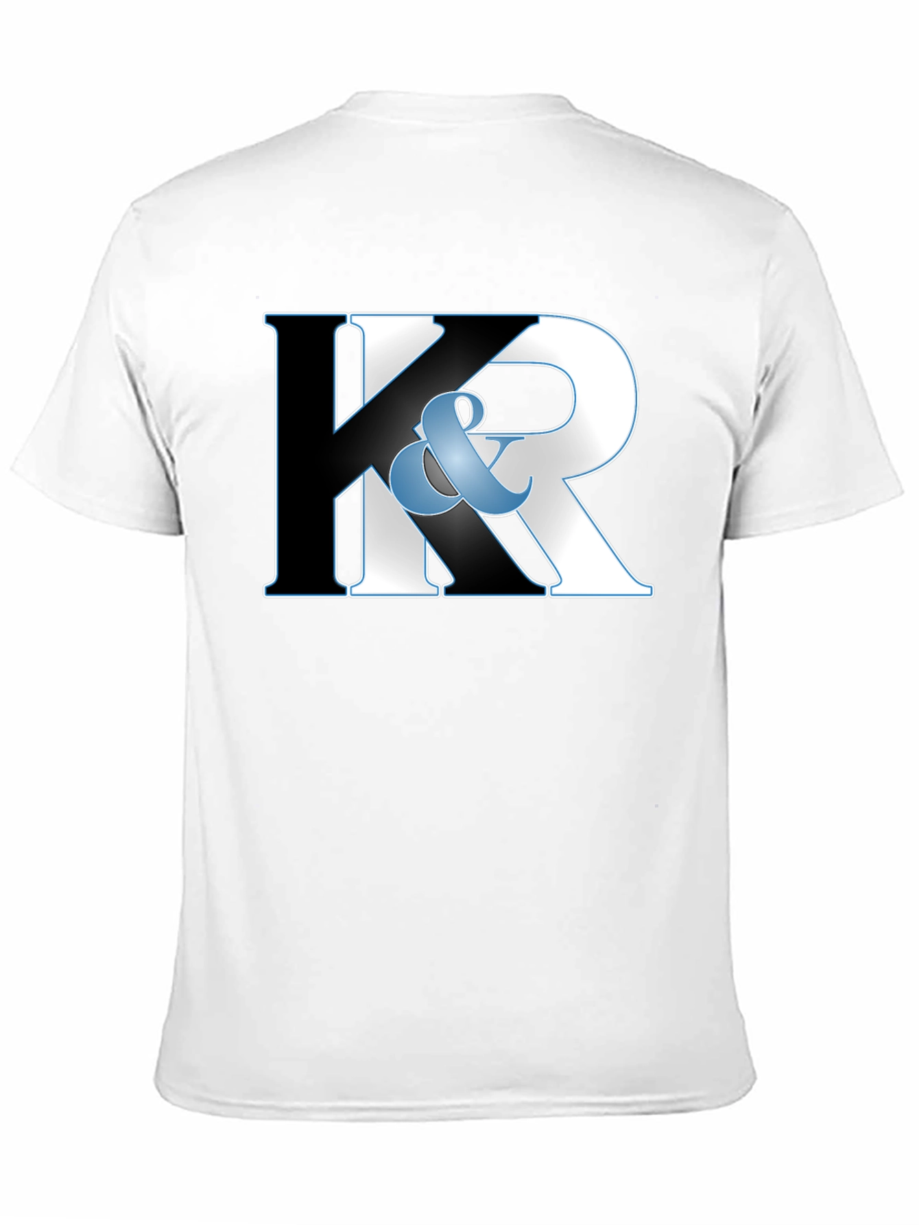 K & R Black Graphic T-Shirt
