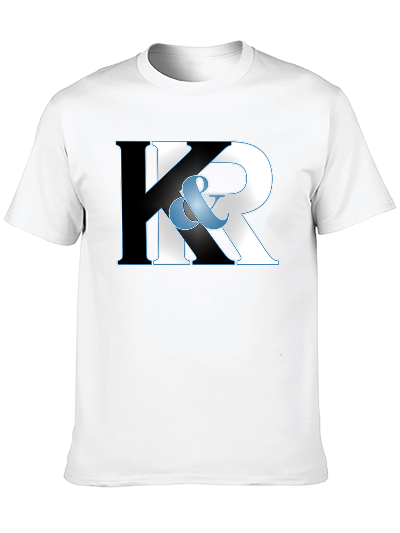 K & R Black Graphic T-Shirt