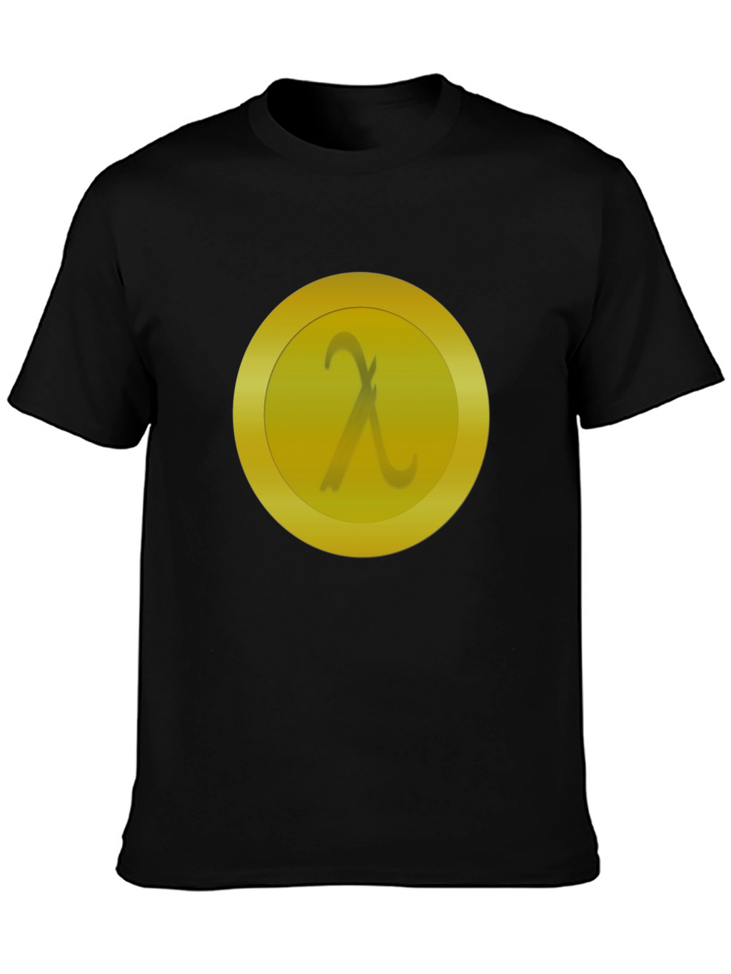 Lambda Coin Graphic Tee - Black