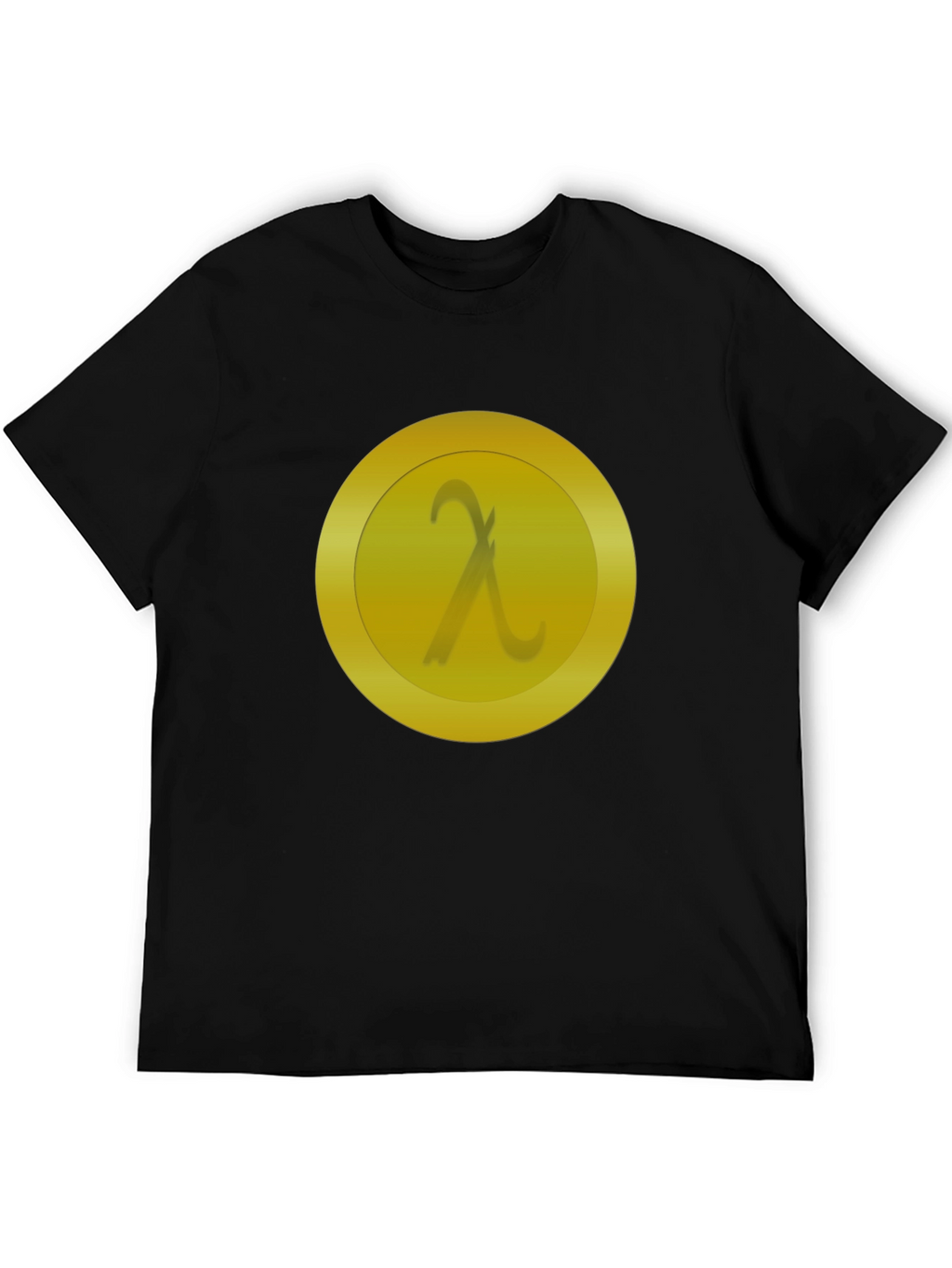 Lambda Coin Graphic Tee - Black