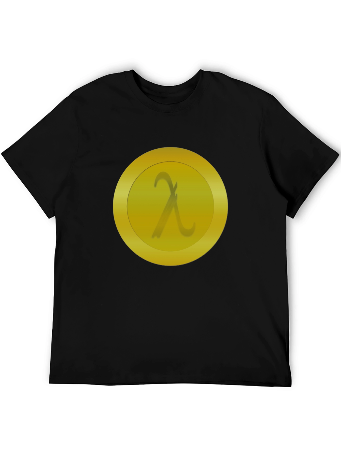 Lambda Coin Graphic Tee - Black