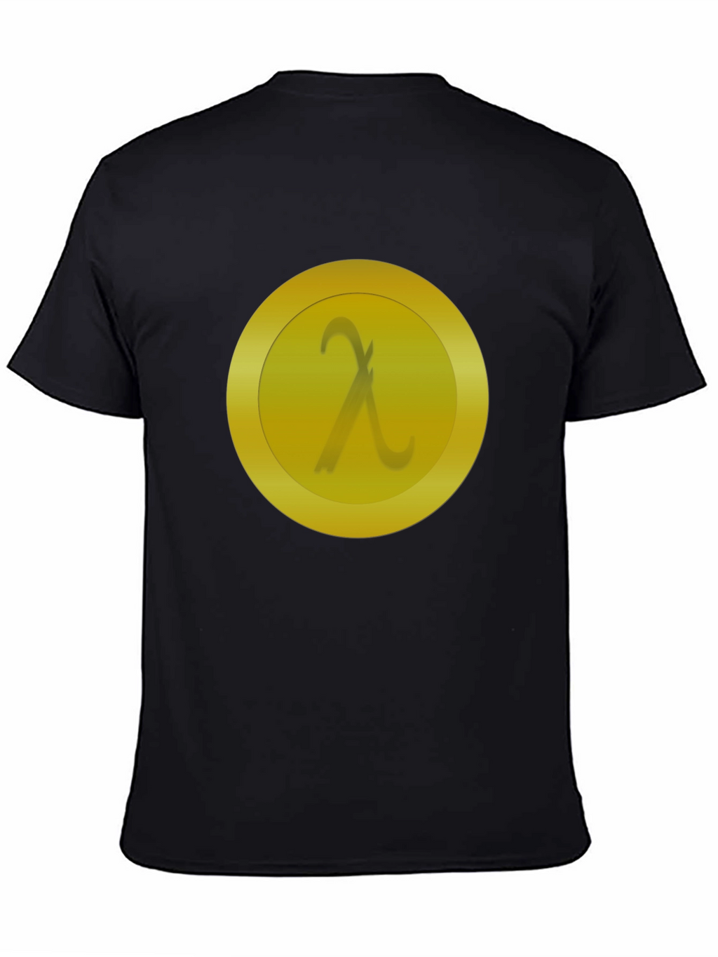 Lambda Coin Graphic Tee - Black
