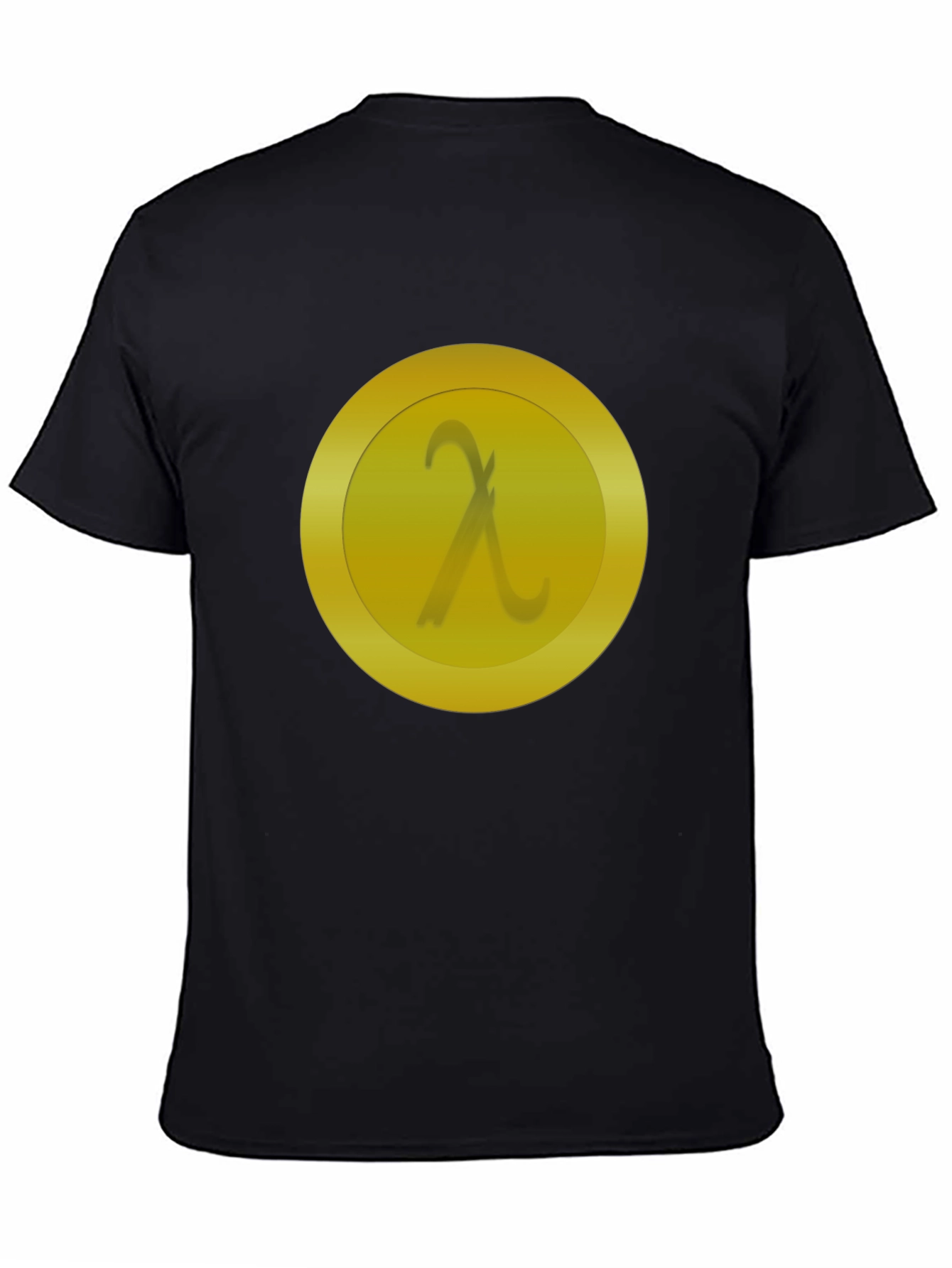Lambda Coin Graphic Tee - Black