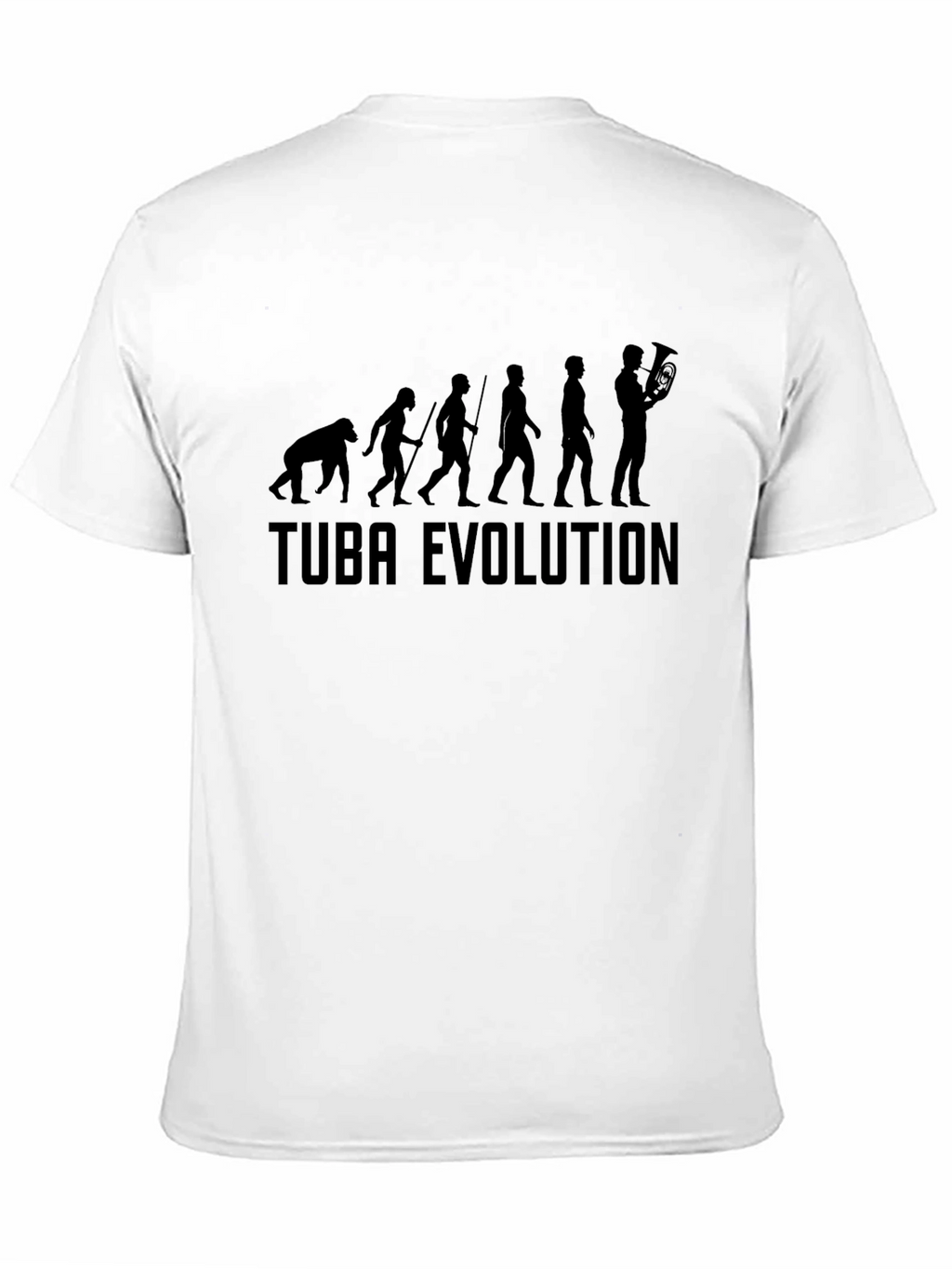 Tuba Evolution Black T-Shirt