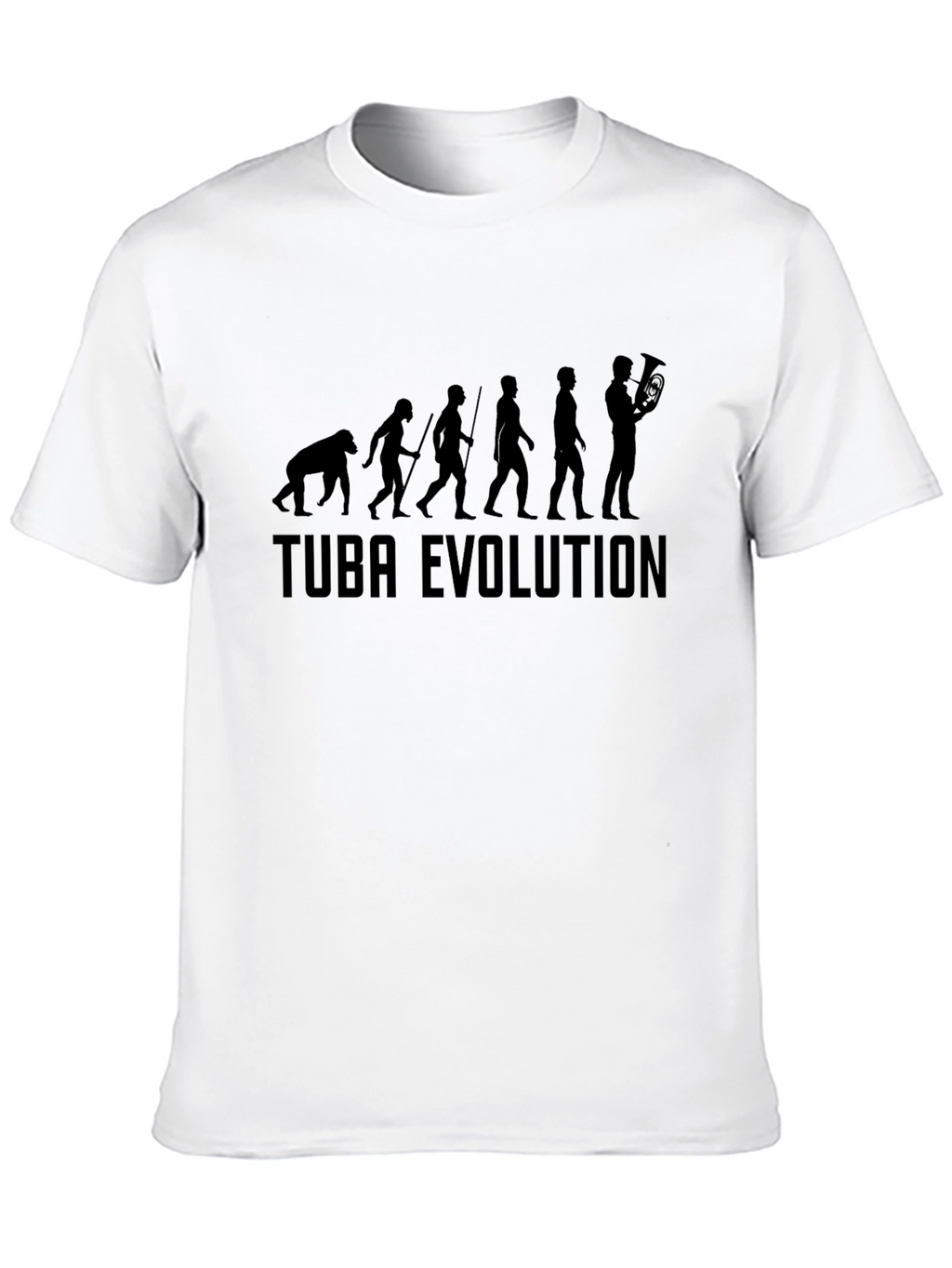 Tuba Evolution Black T-Shirt