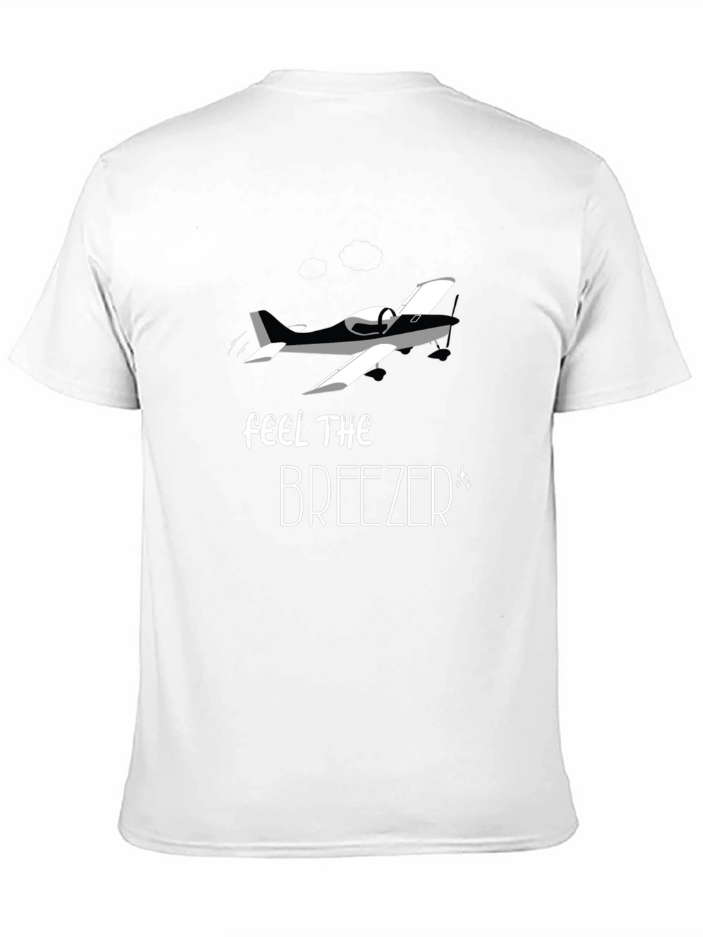 Feel the Breezer T-Shirt - Airplane Graphic Tee