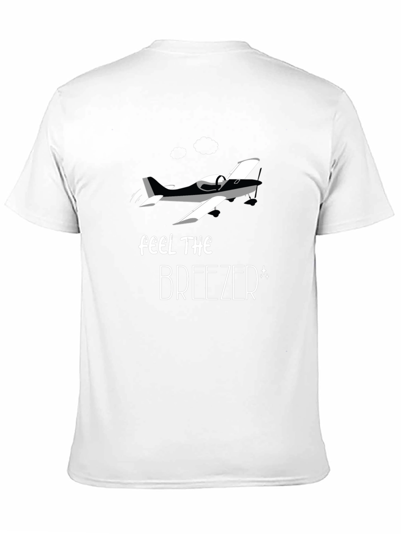 Feel the Breezer T-Shirt - Airplane Graphic Tee