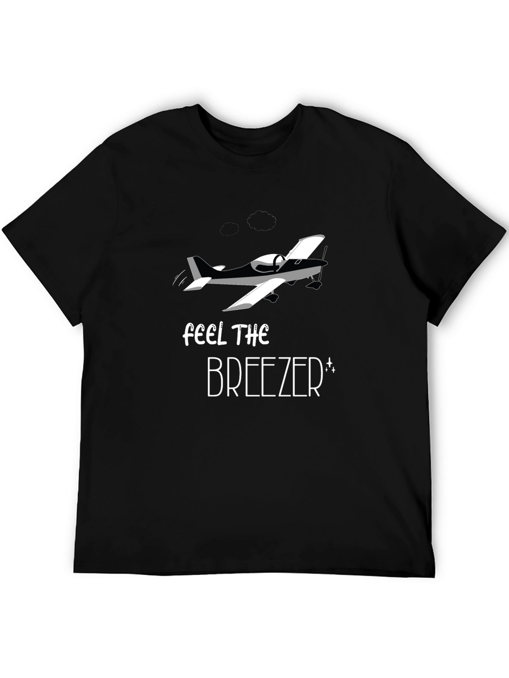 Feel the Breezer T-Shirt - Airplane Graphic Tee