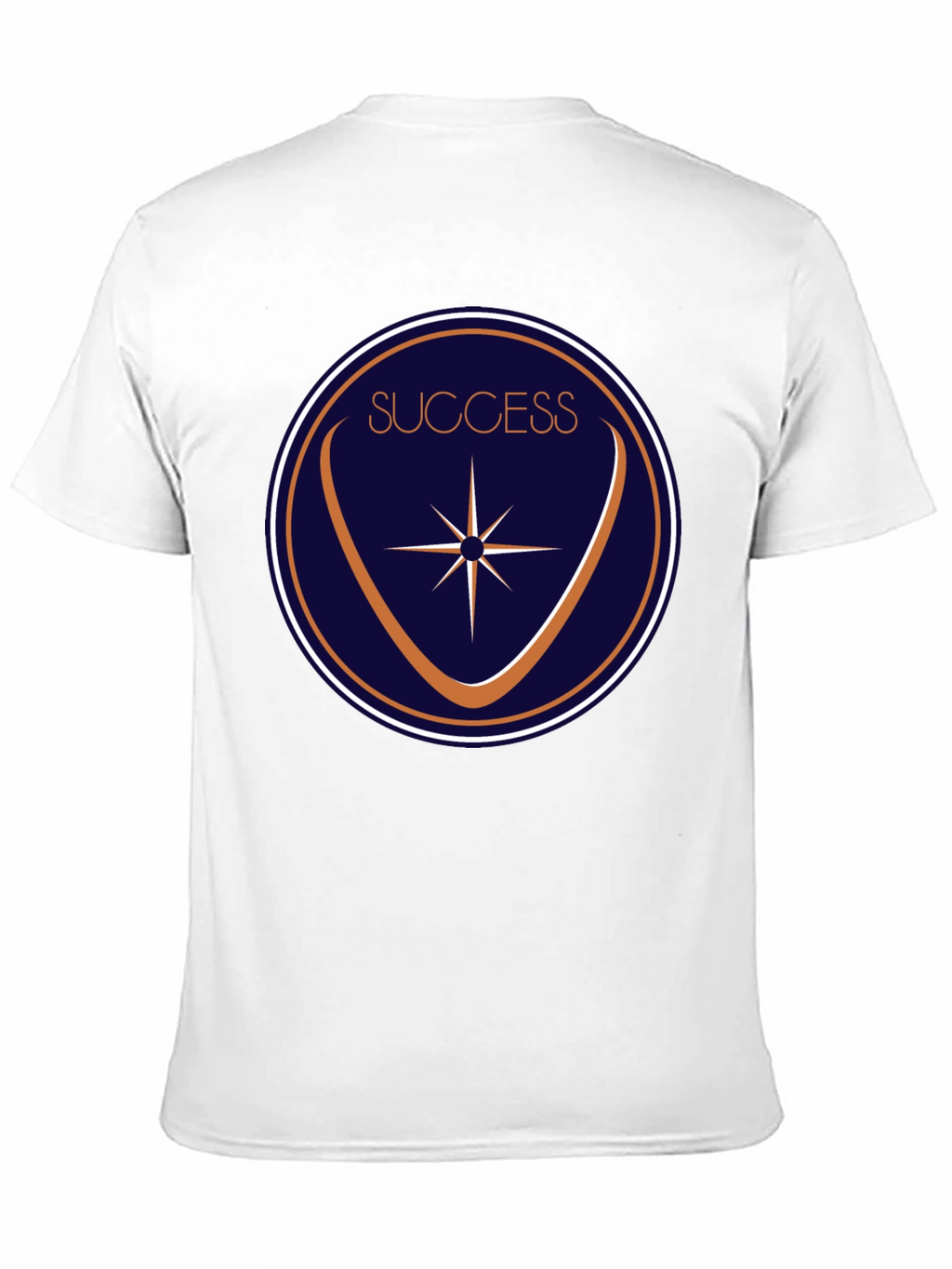 Success Circle Graphic Black T-Shirt