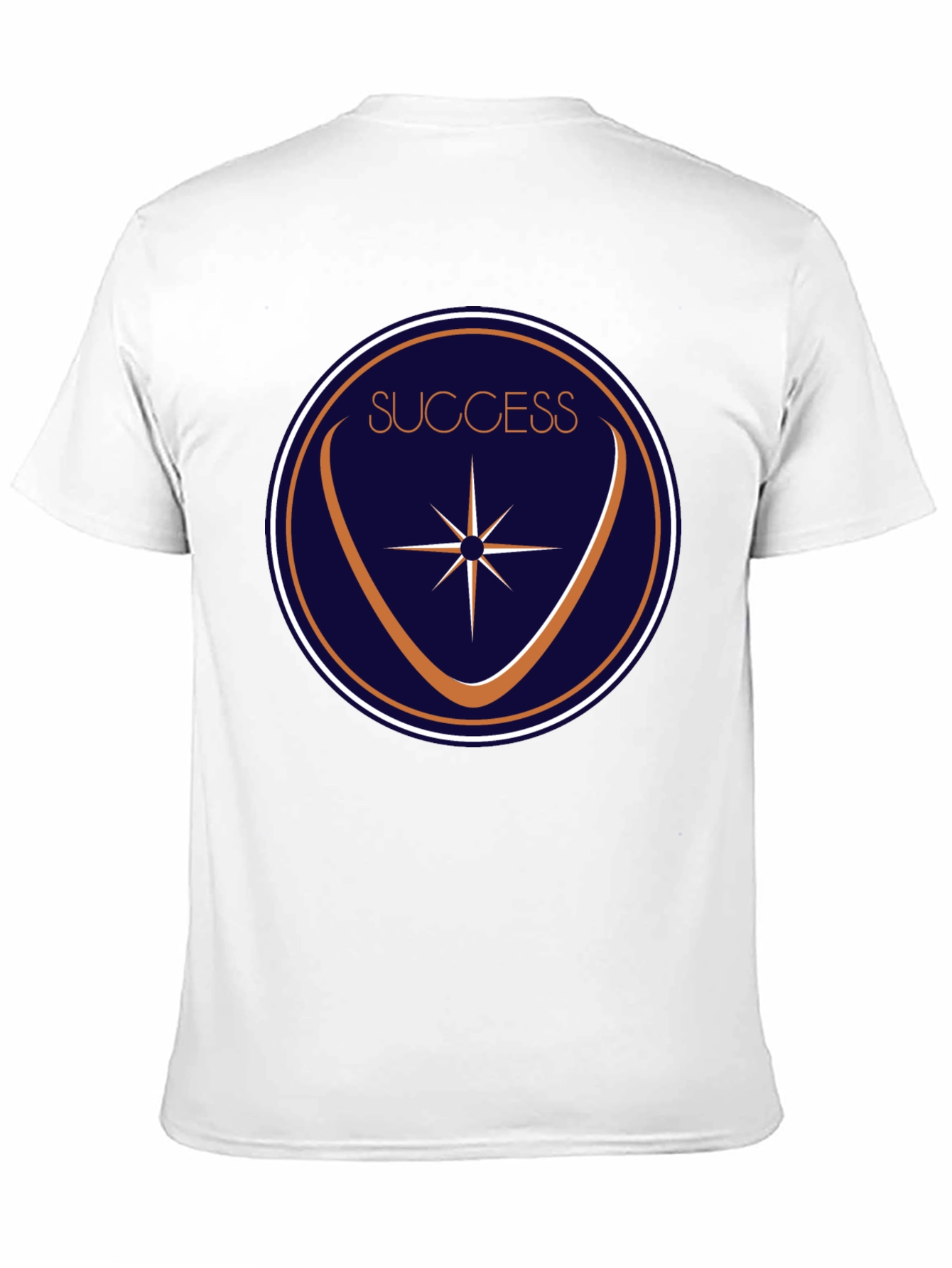 Success Circle Graphic Black T-Shirt