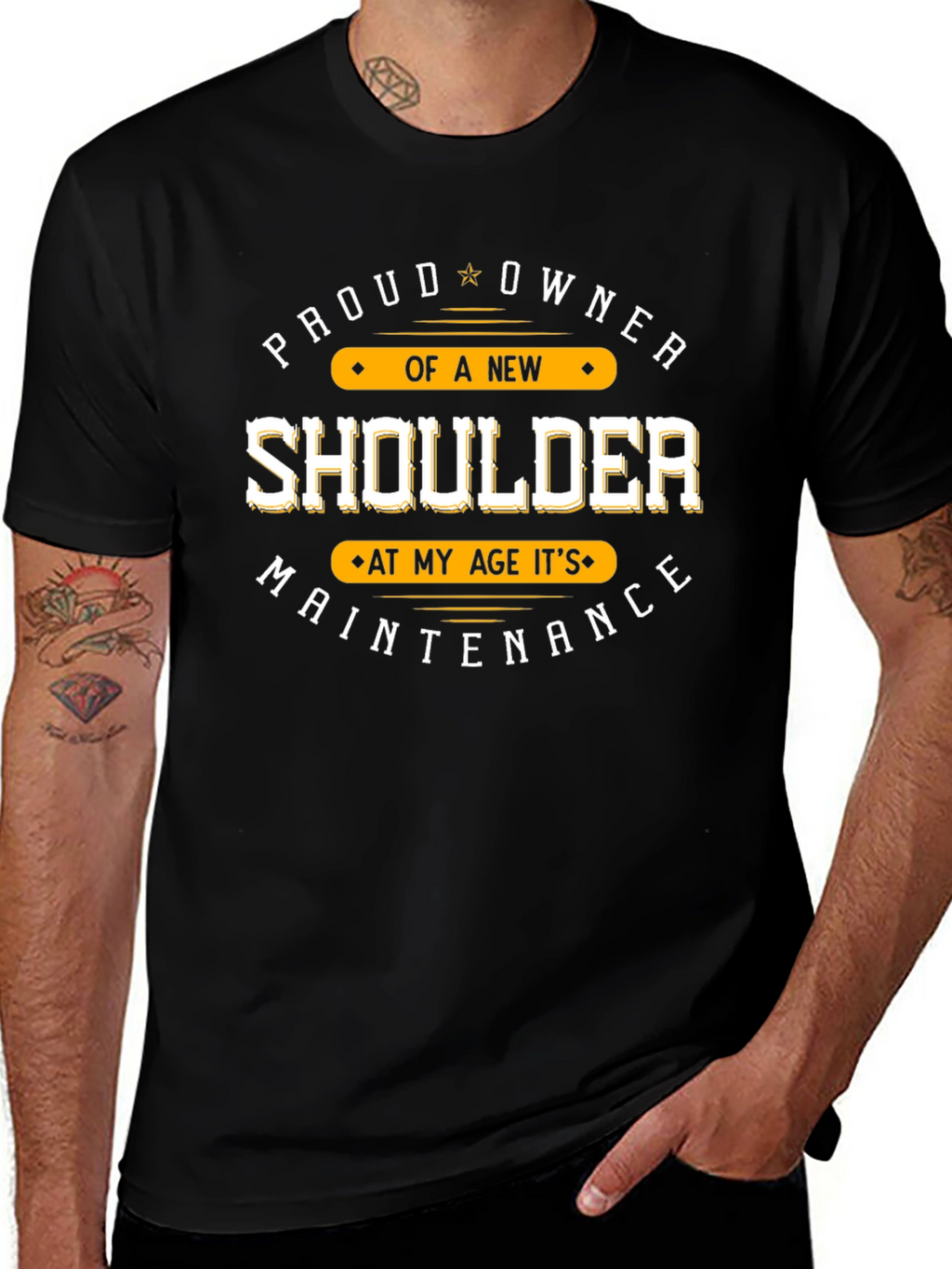 Proud New Shoulder T-Shirt