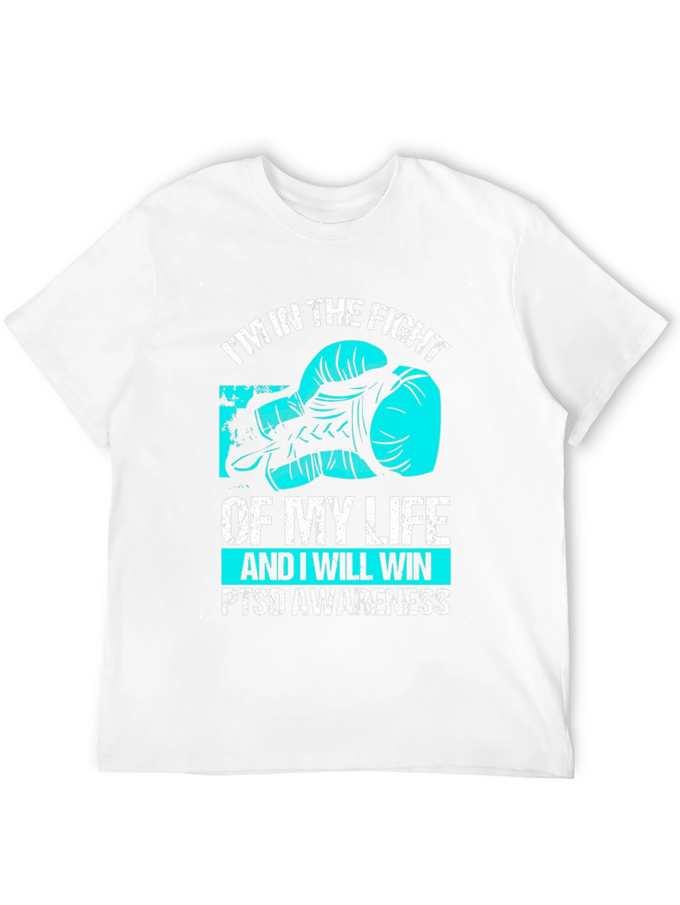 PTSD Awareness Boxing Glove Graphic Tee
