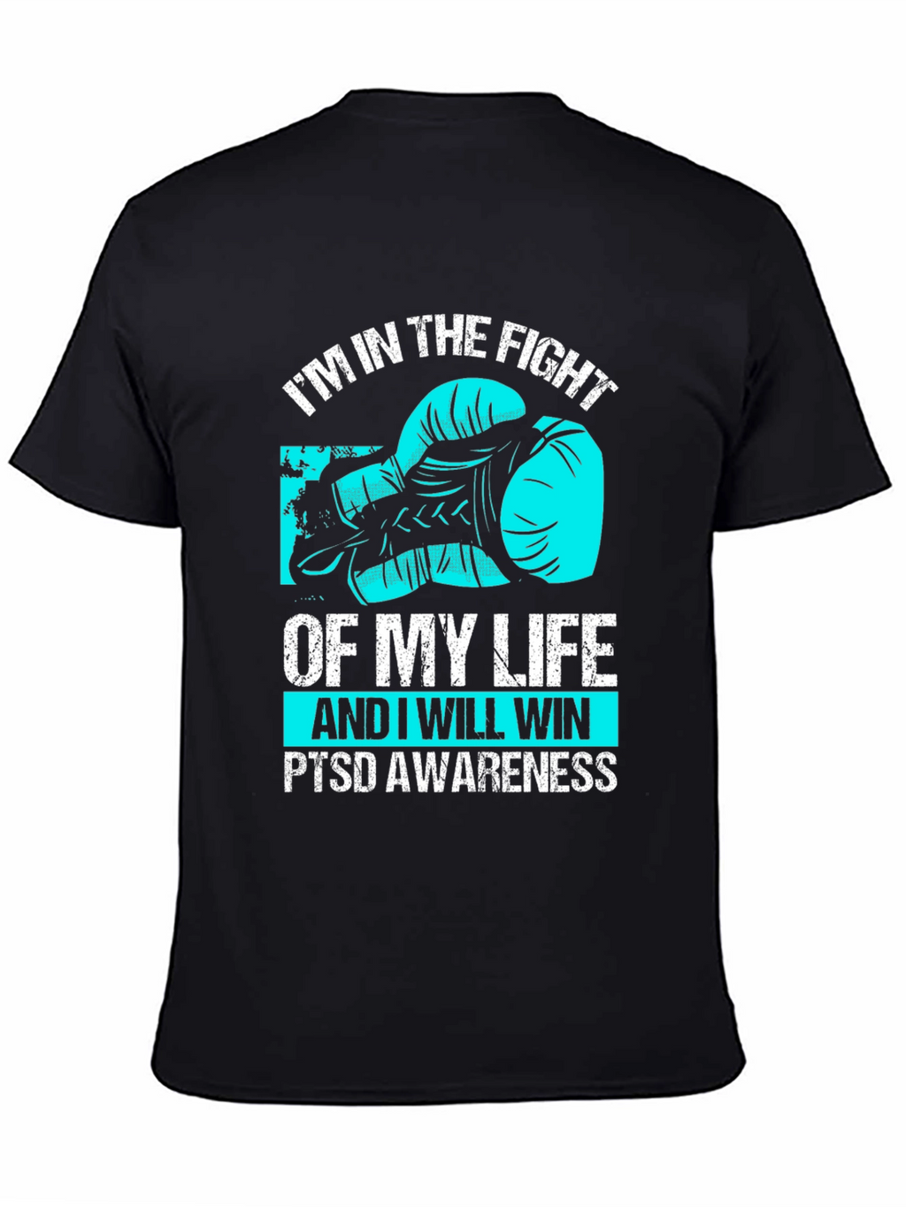 PTSD Awareness Boxing Glove Graphic Tee