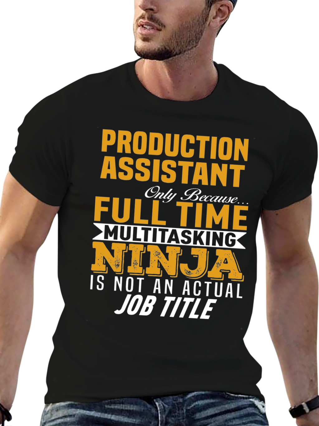 Production Assistant T-Shirt - Multitasking Ninja