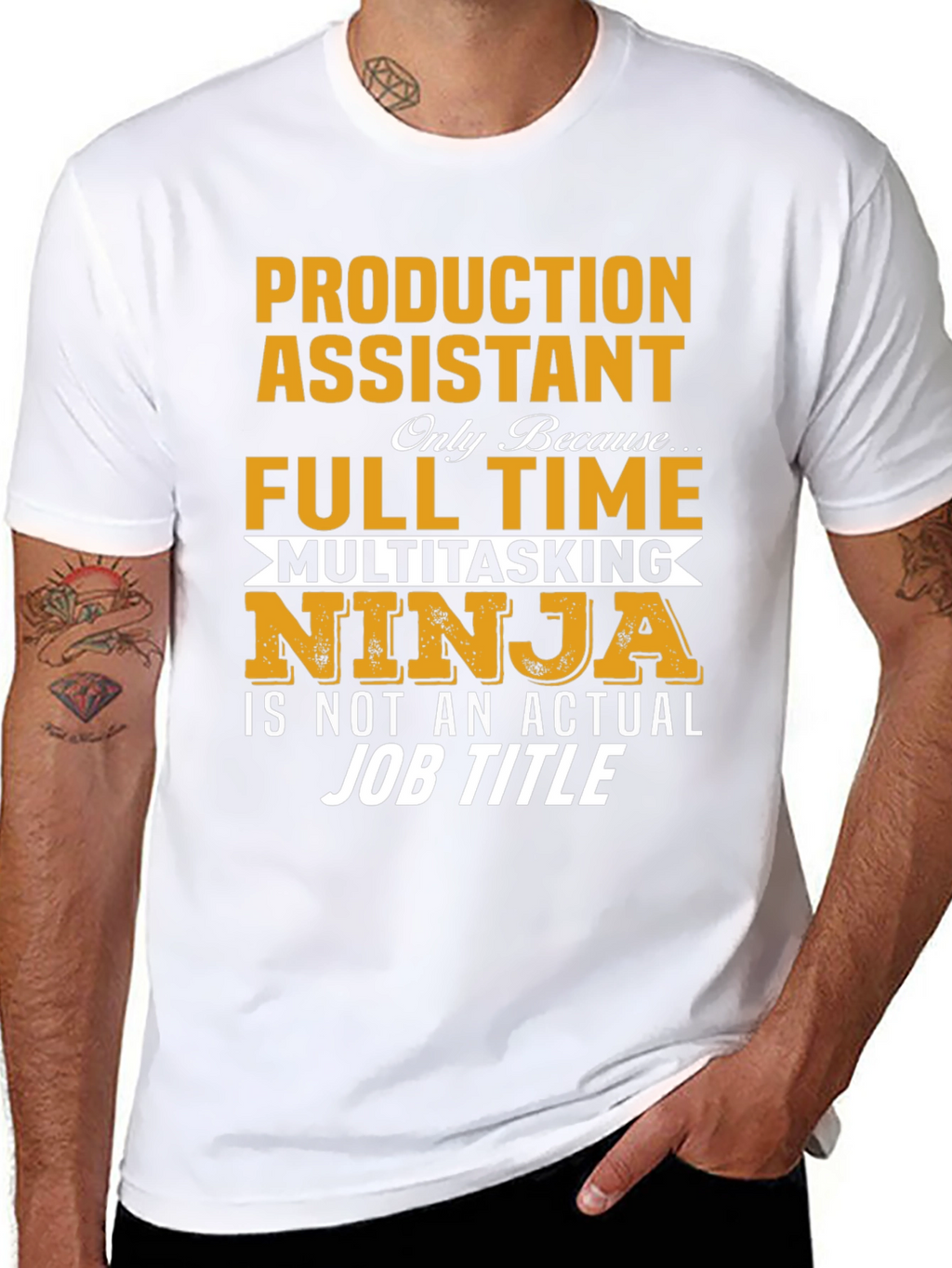 Production Assistant T-Shirt - Multitasking Ninja