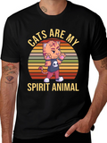 Cats Are My Spirit Animal T-Shirt