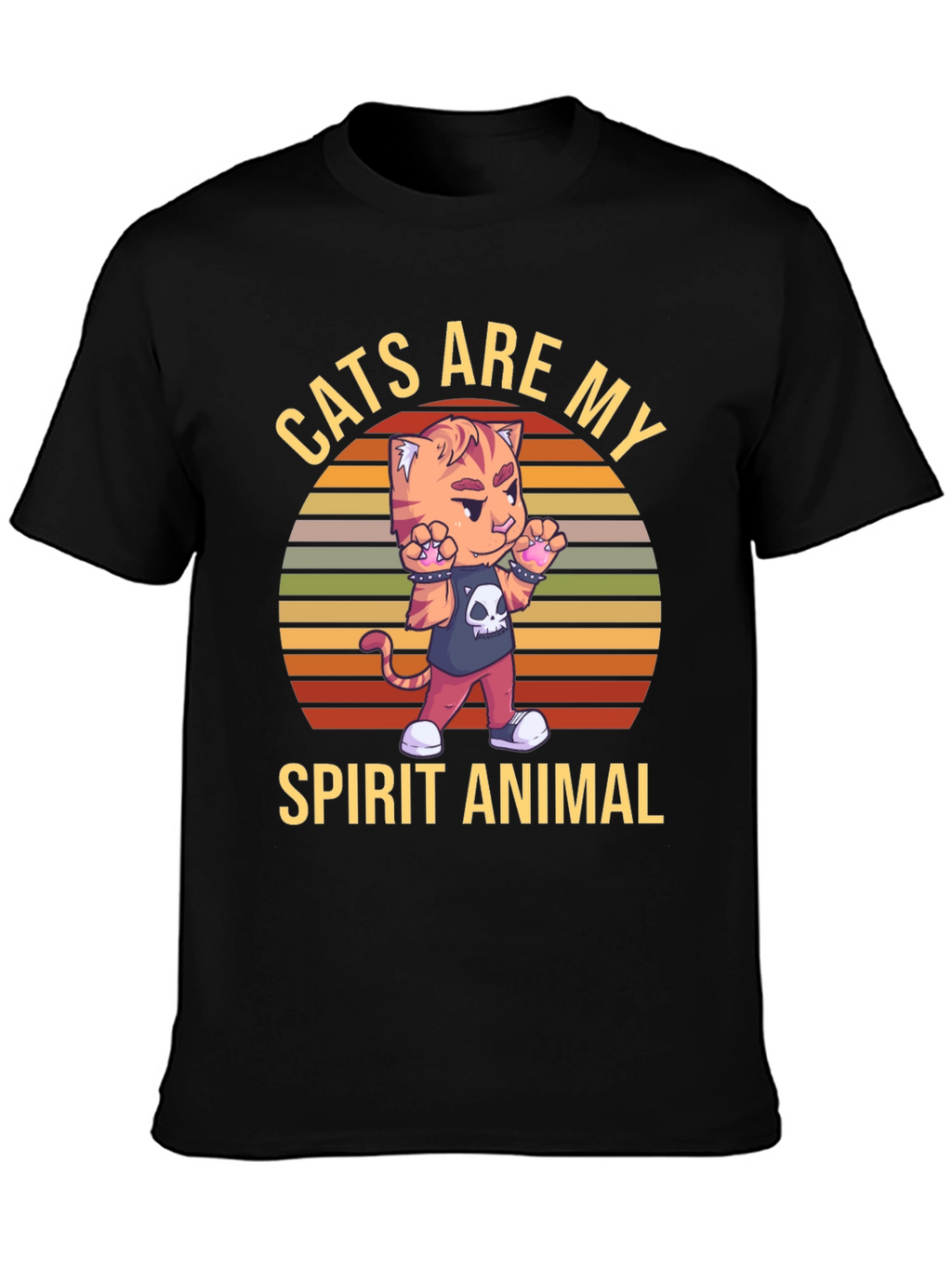 Cats Are My Spirit Animal T-Shirt