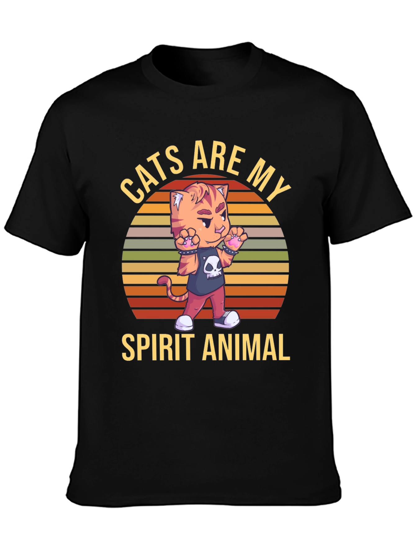Cats Are My Spirit Animal T-Shirt
