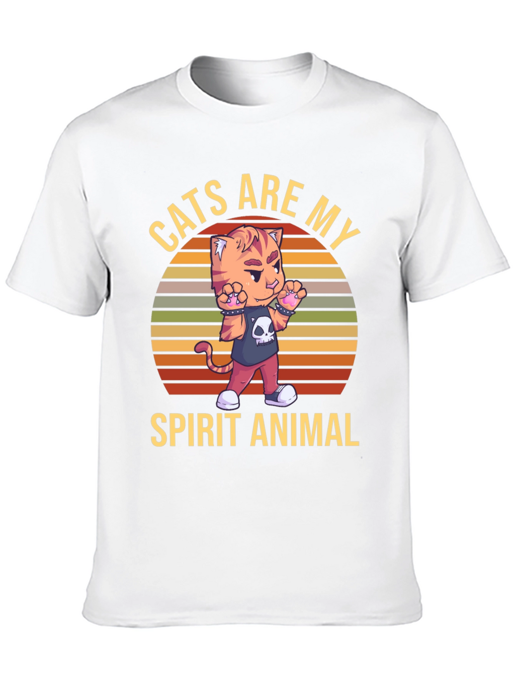 Cats Are My Spirit Animal T-Shirt