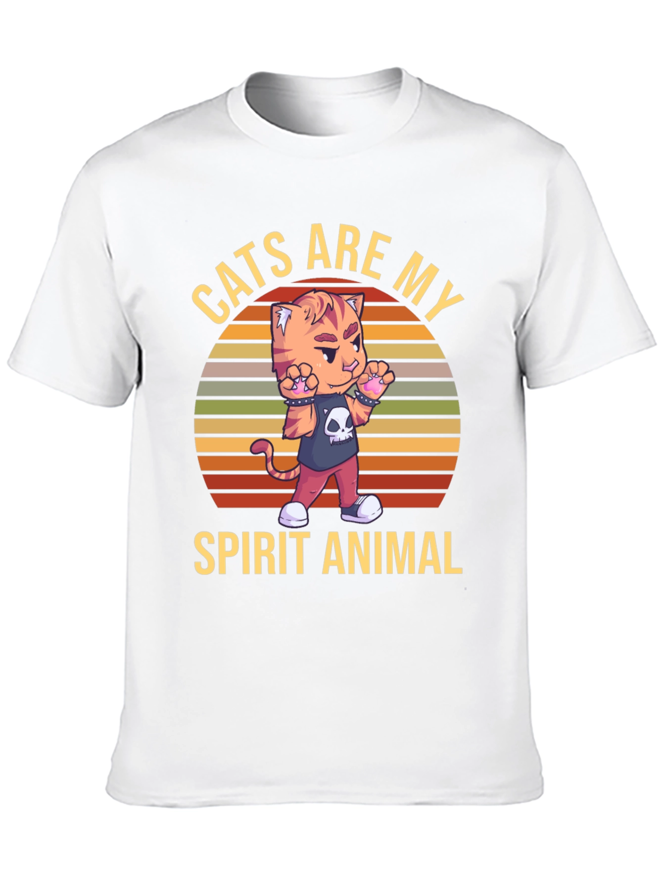 Cats Are My Spirit Animal T-Shirt