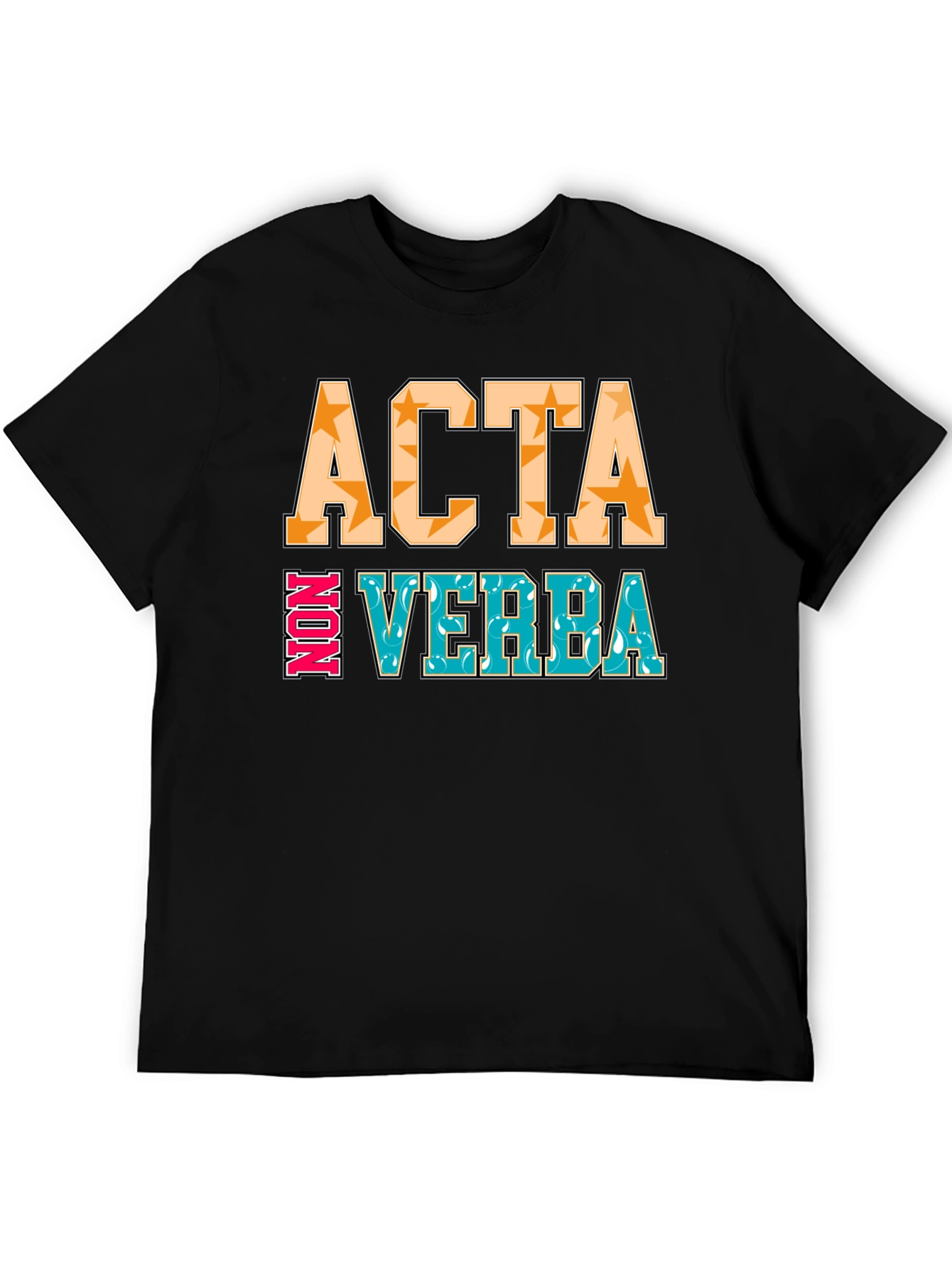 Acta Non Verba Graphic Tee - Action Over Words