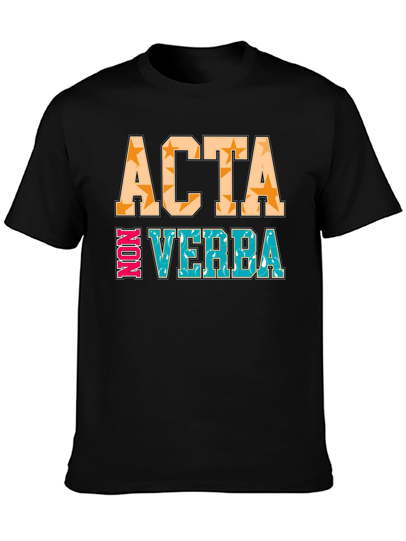 Acta Non Verba Graphic Tee - Action Over Words