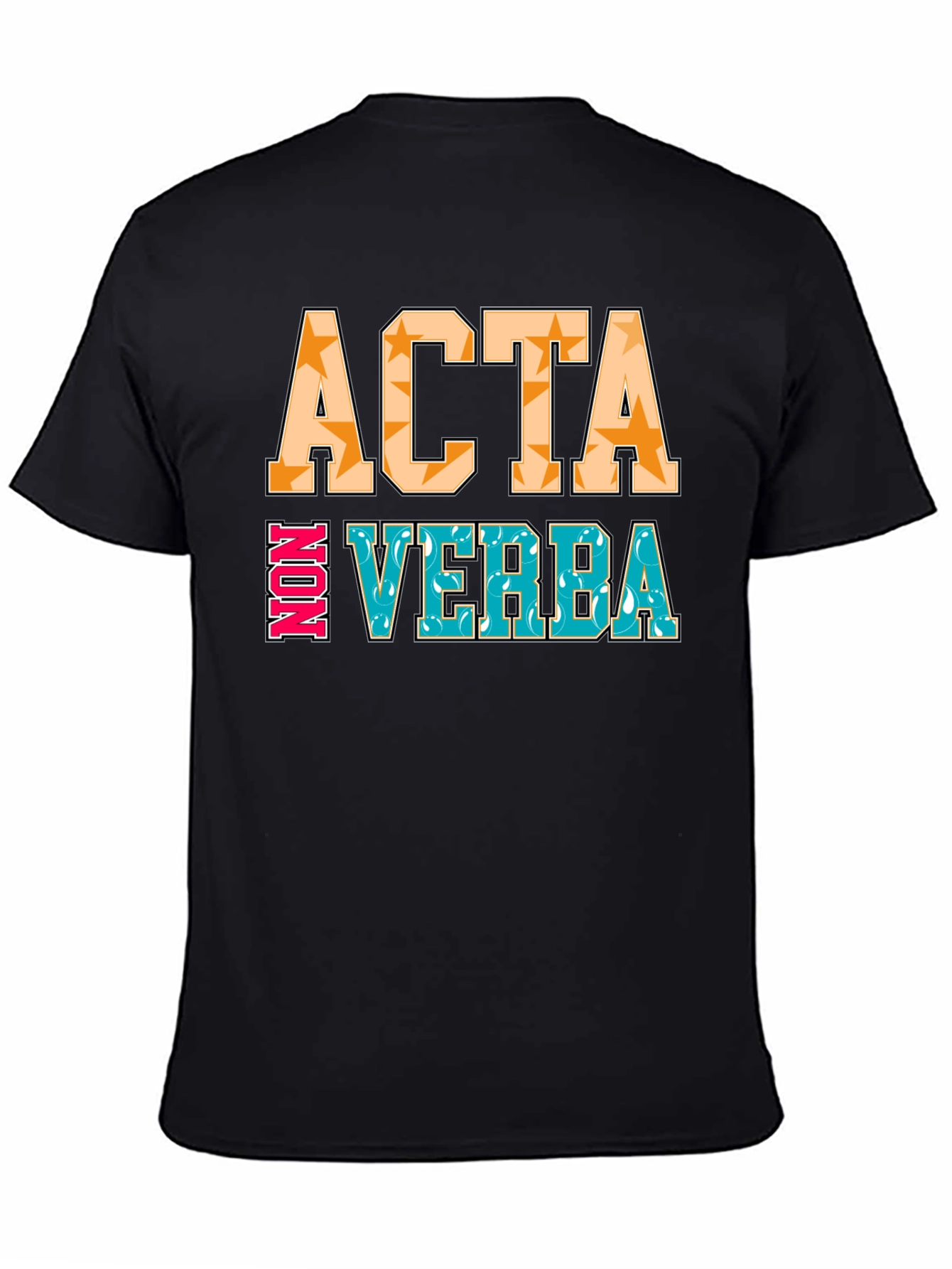 Acta Non Verba Graphic Tee - Action Over Words
