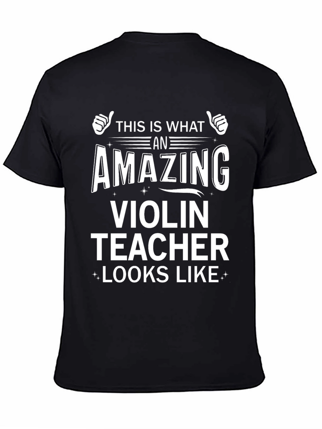 Amazing Violin Teacher T-Shirt - Gift for Musicians