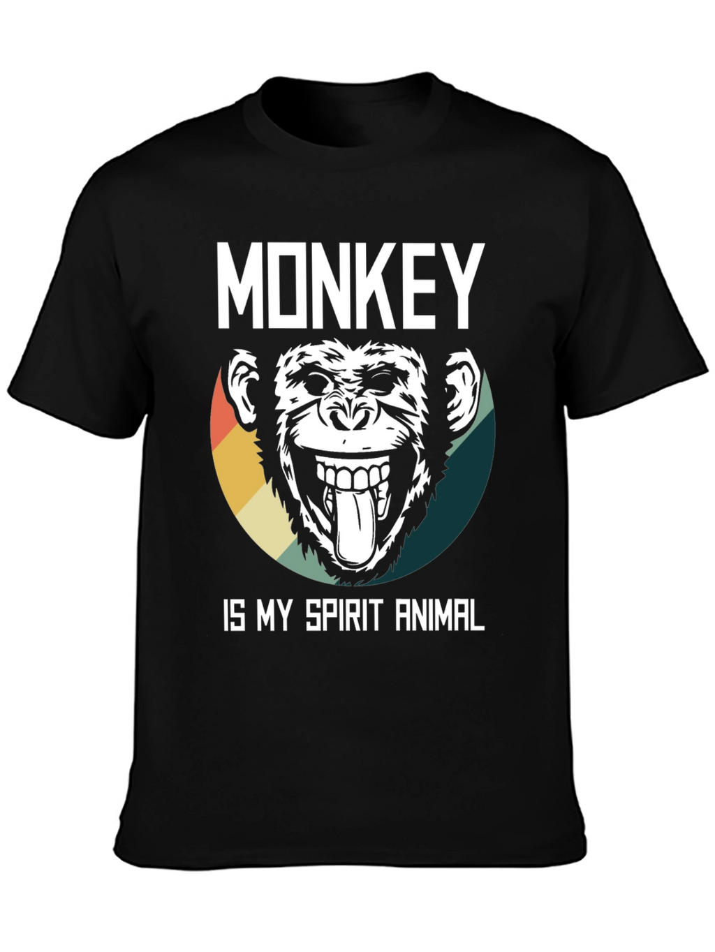 Monkey Spirit Animal Graphic Tee