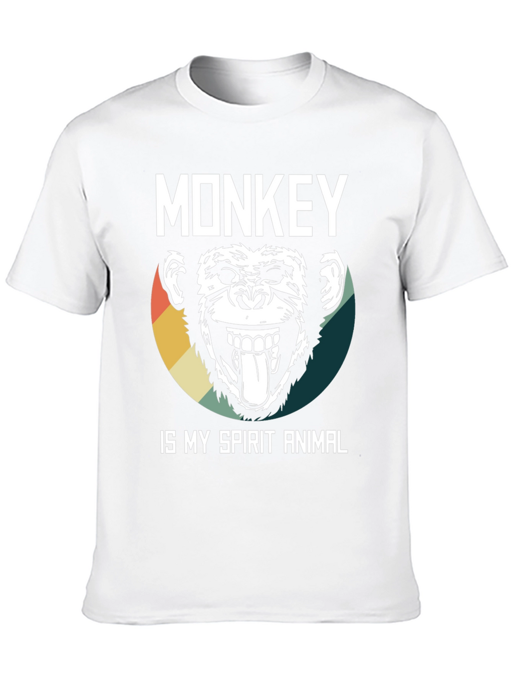 Monkey Spirit Animal Graphic Tee