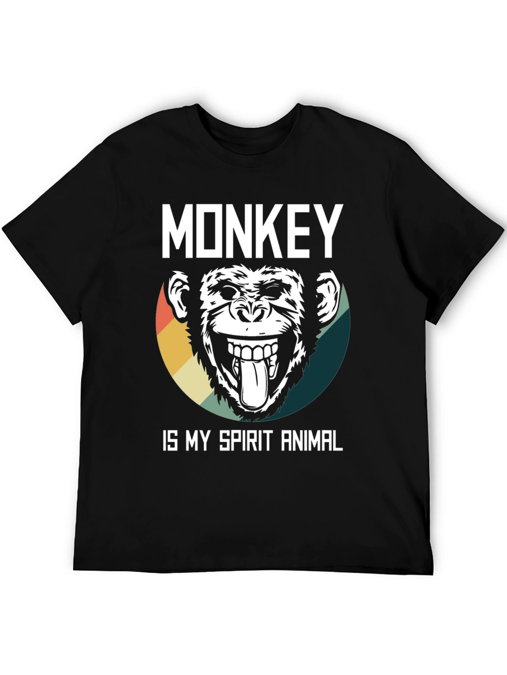 Monkey Spirit Animal Graphic Tee