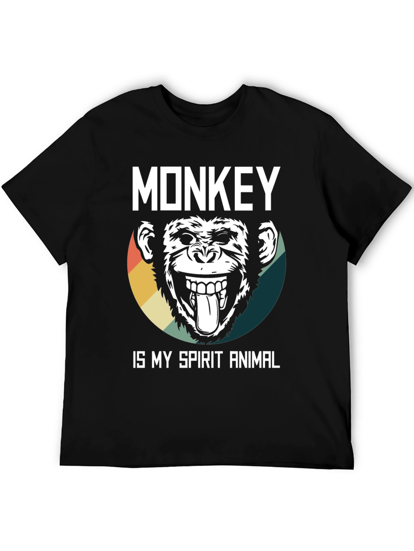 Monkey Spirit Animal Graphic Tee